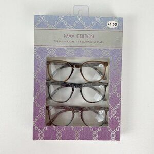 Max Edition +1.50 Reading Glasses